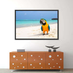 Parrot On Summer Day Wall Art