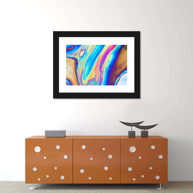 Oil And Water Abstract Wall Art
