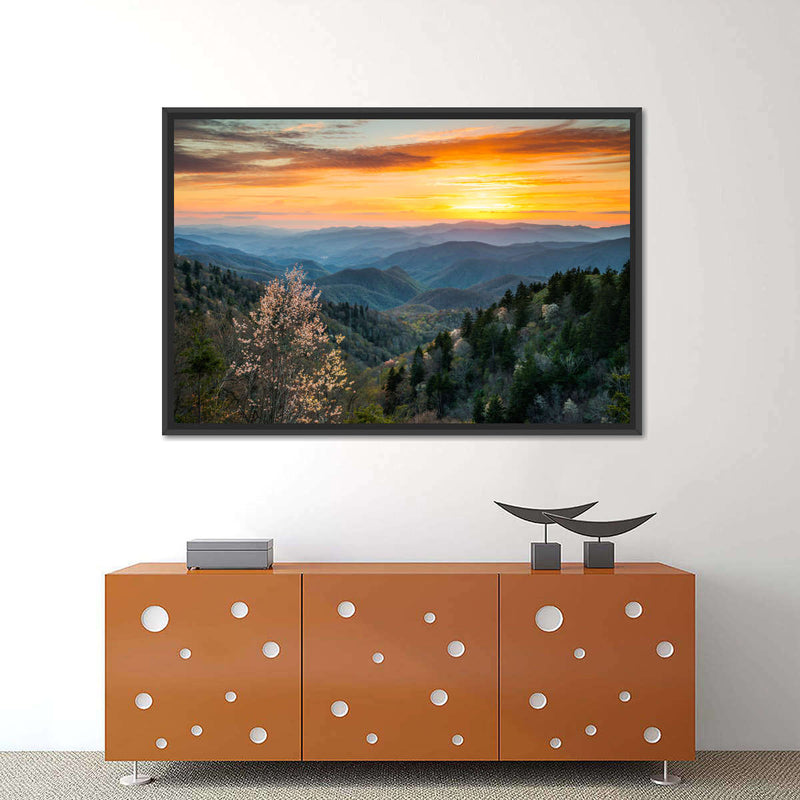 Great Smoky Mountains Sunrise Wall Art