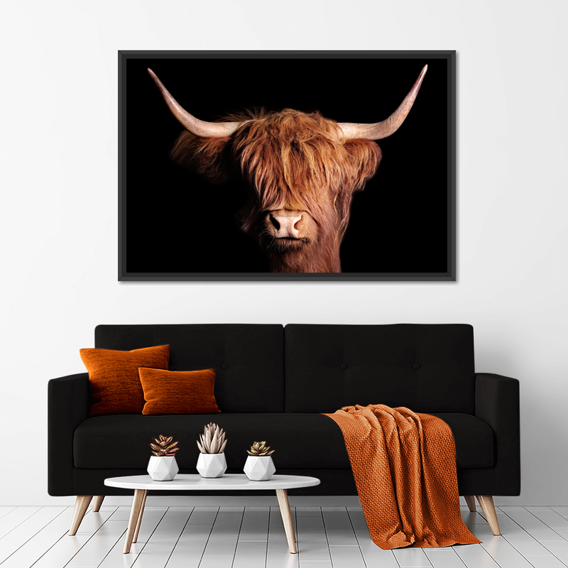 Scottish Highland Cow Wall Art