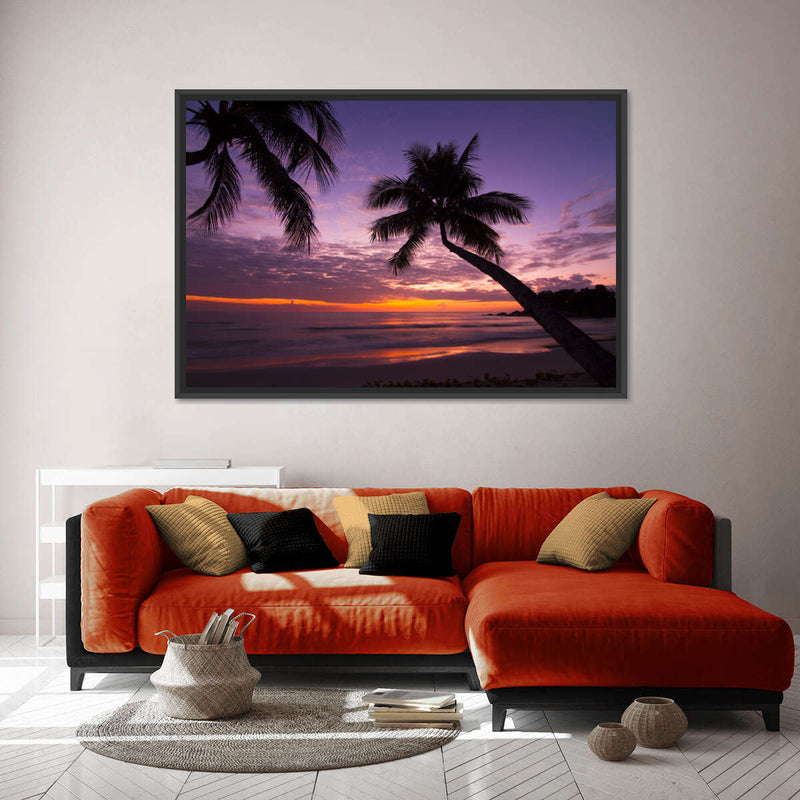 Palm Koh Samui Sunset Wall Art