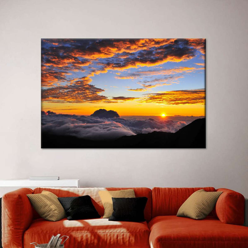 Haleakala Sea Of Clouds Wall Art