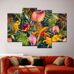 Tropical Floral Wall Art