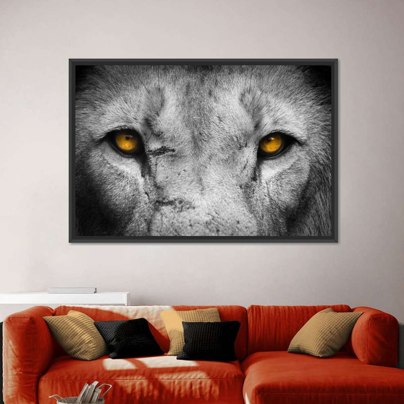 Lion Eyes Pop Wall Art