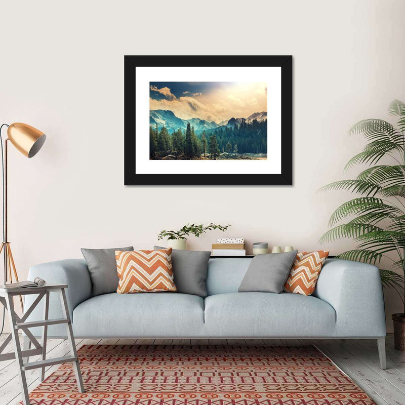 Sierra Nevada Mountainscape Wall Art