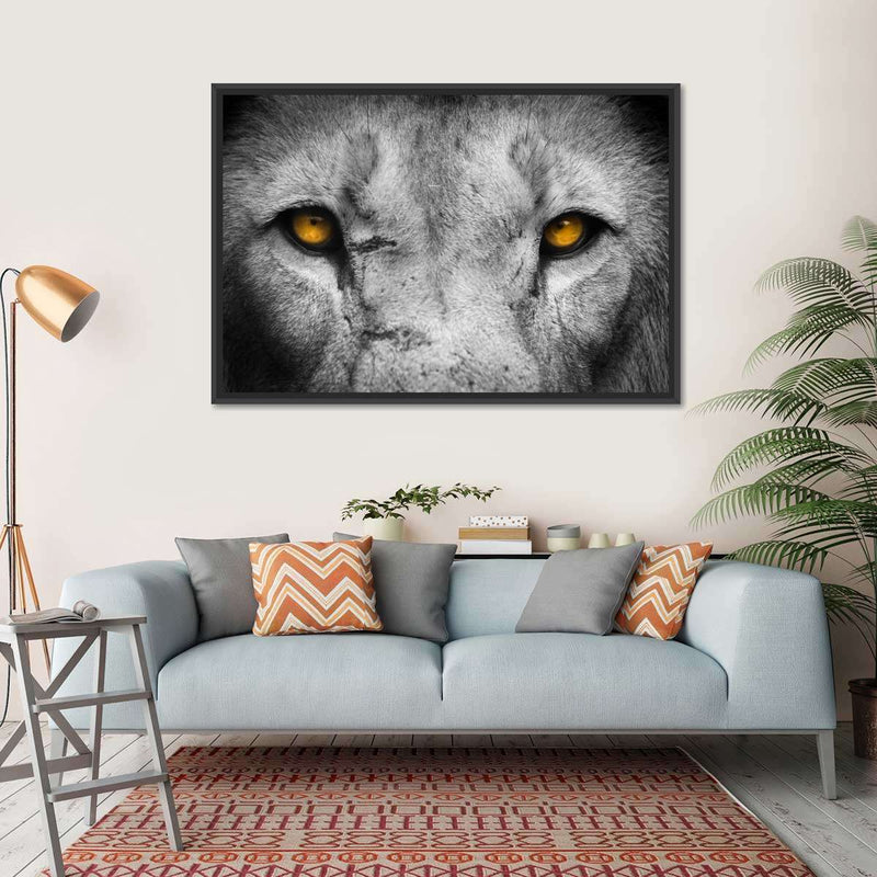 Lion Eyes Pop Wall Art