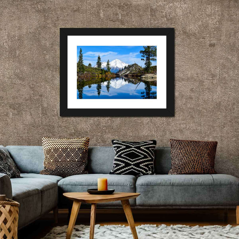 Mount Shasta Heart Lake Wall Art