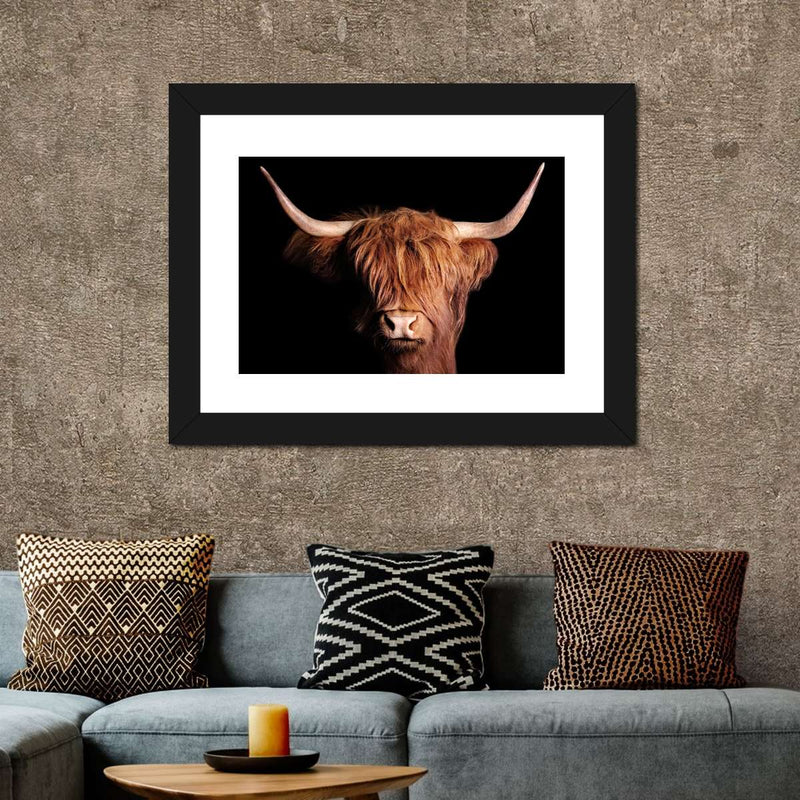 Scottish Highland Cow Wall Art