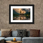 Magical Lakeside Mountain Wall Art