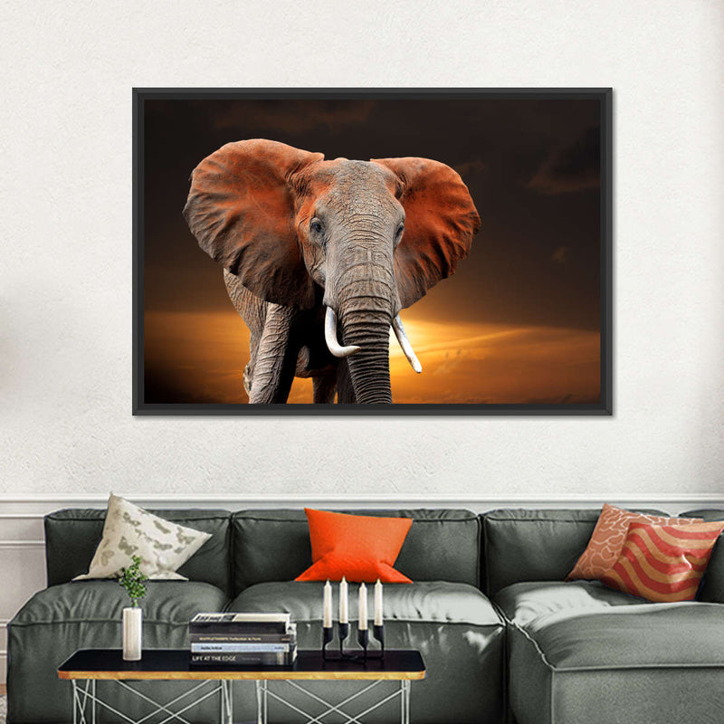 Kenyan Elephant Wall Art