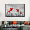 Pop Red Poppies Wall Art