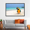 Parrot On Summer Day Wall Art