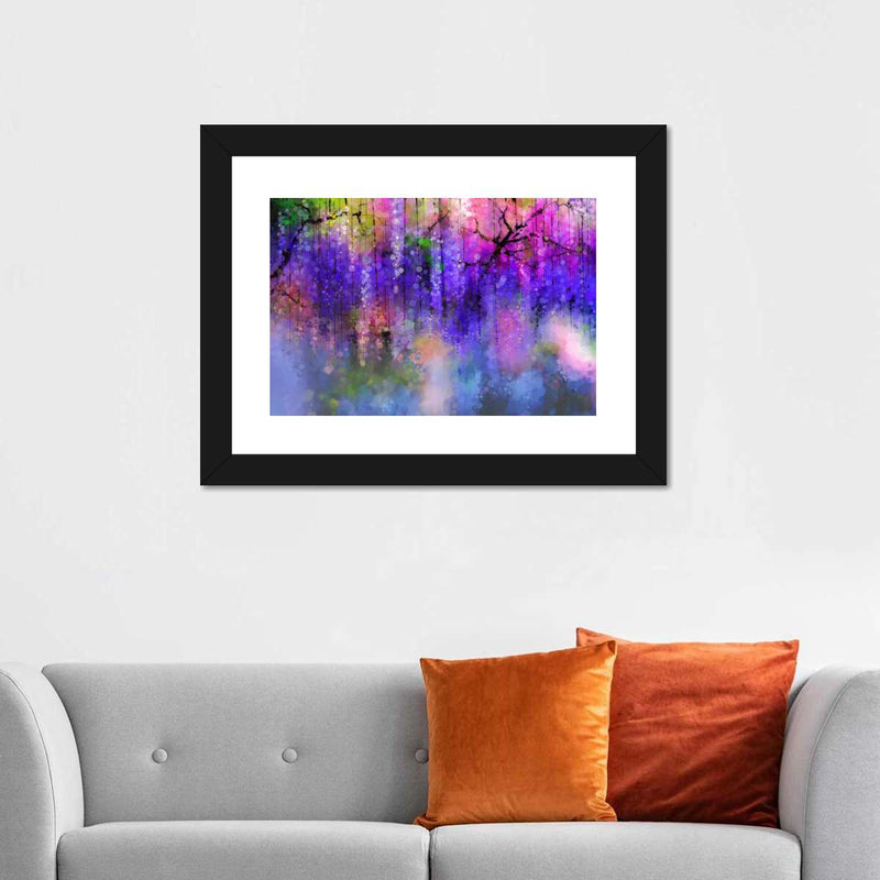 Spring Landscape Abstract Wall Art