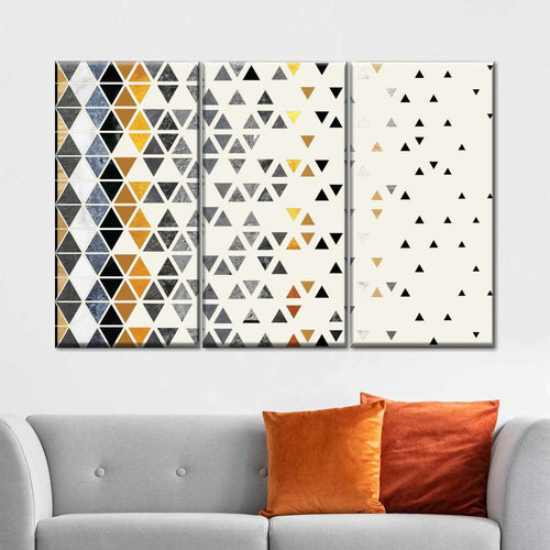 Triangle Madness Wall Art