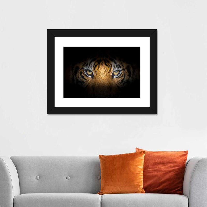 Tiger Gaze Wall Art