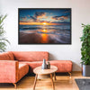 Summer Ocean Sunrise Wall Art