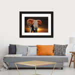 Kenyan Elephant Wall Art