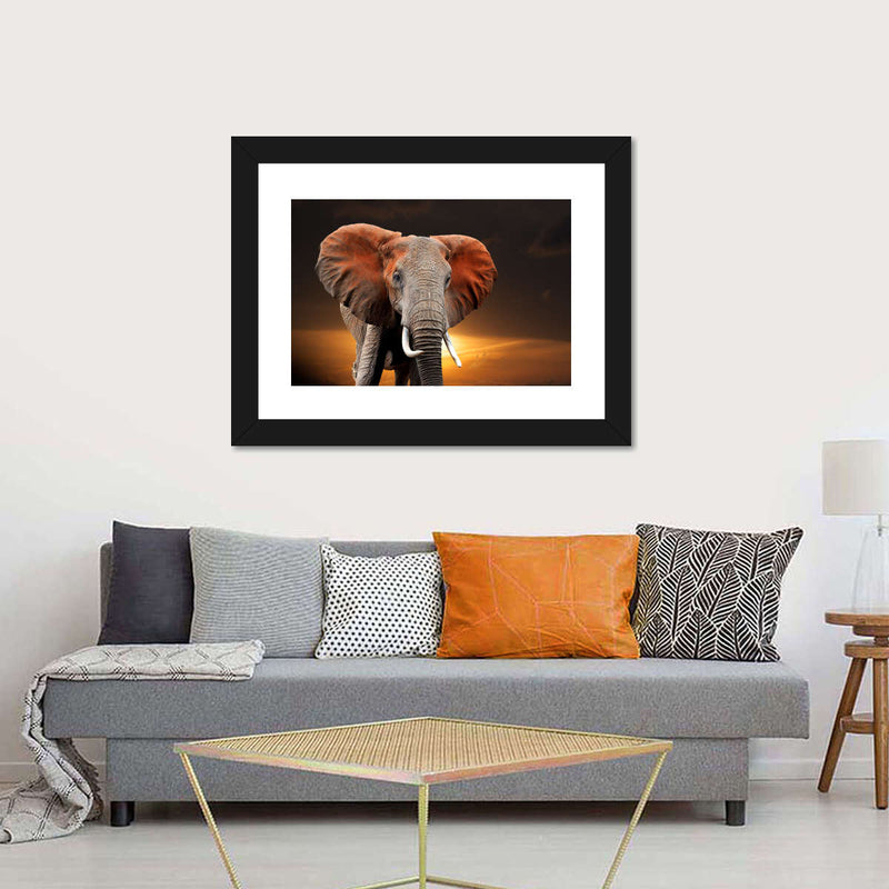 Kenyan Elephant Wall Art