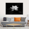 Lotus Flower Monochrome Wall Art
