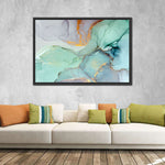Green Bronze Abstract Wall Art