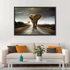 Walking Lone Elephant Wall Art