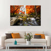 Stunning Autumn Waterfall Wall Art