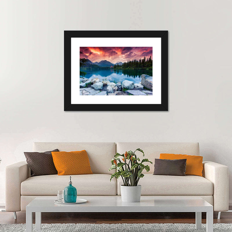 Tatra Mountain Lake Wall Art