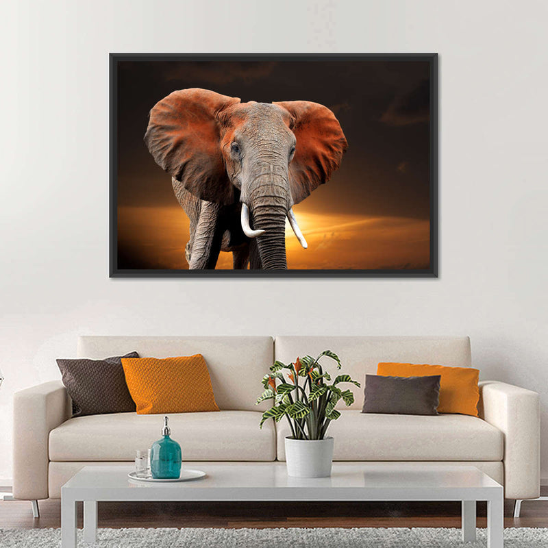 Kenyan Elephant Wall Art
