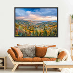 Smoky Mountains At Fall Wall Art