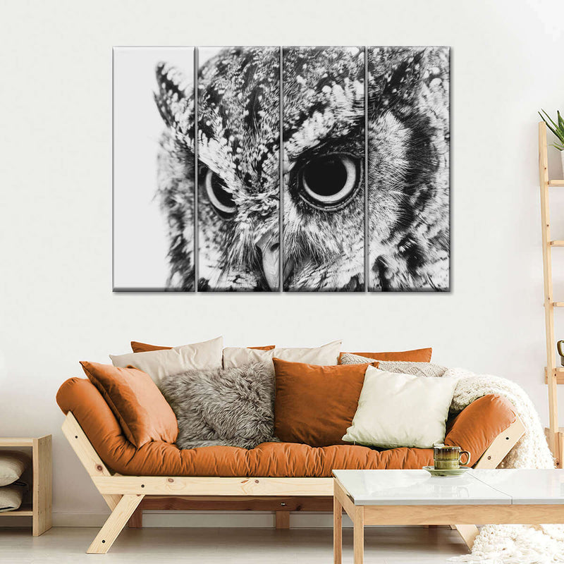 Staring Owl Wall Art