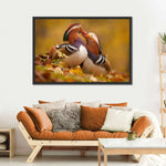 Loving Mandarin Ducks Wall Art