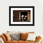 Pair Of Cows Wall Art