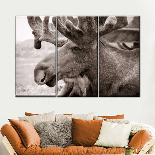 Moose Head Wall Art