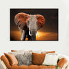 Kenyan Elephant Wall Art