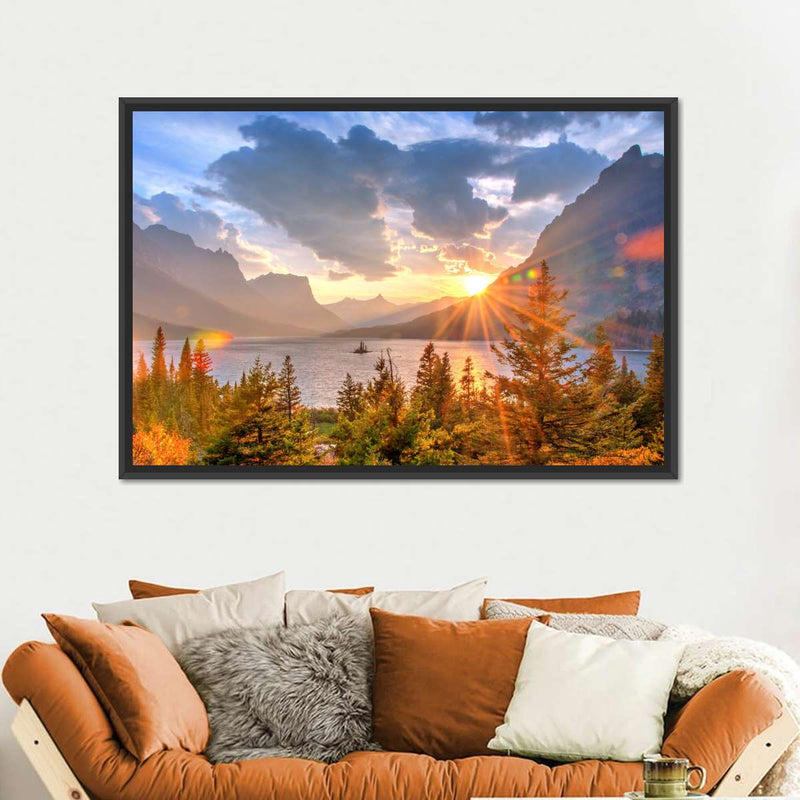 Montana Saint Mary Lake Wall Art