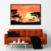Sunrise In Africa Wall Art