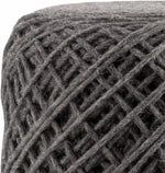 Moapa Charcoal Hard Nest Pouf