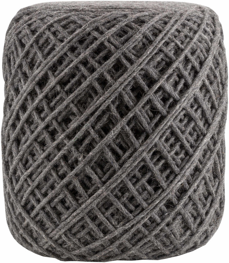 Moapa Charcoal Hard Nest Pouf