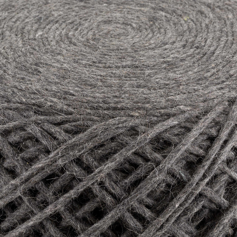 Moapa Charcoal Hard Nest Pouf