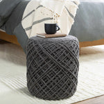 Moapa Charcoal Hard Nest Pouf