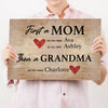 Mother's Day Sign First A Mom