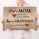 Mother's Day Sign First A Mom