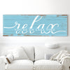 Relax You're on Lake Time Sign III