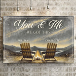 Camping Themed We Got This Couple Sign