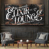 The Haunted Elixir Lounge Halloween Sign III