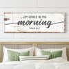 Joy Comes In The Morning Faith Sign