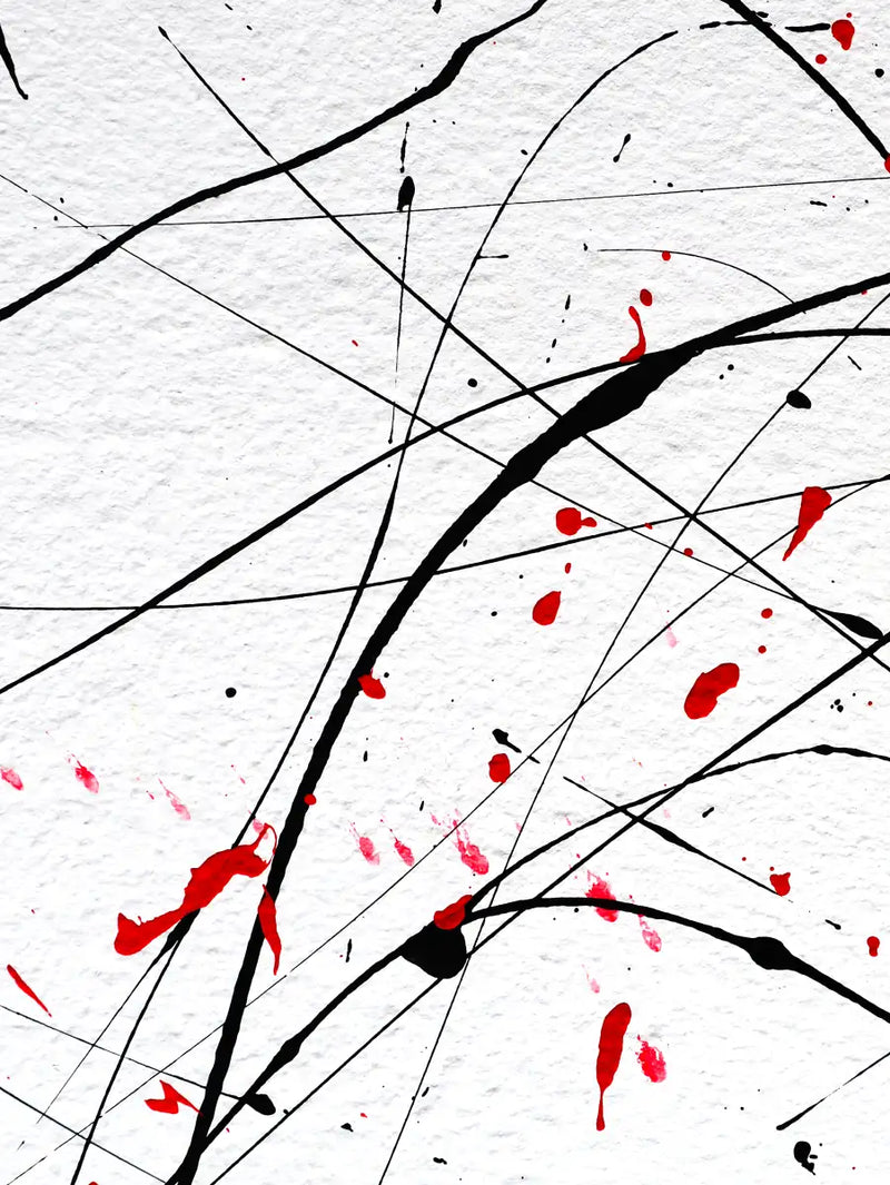 Modern Abstract Splash Wall Art