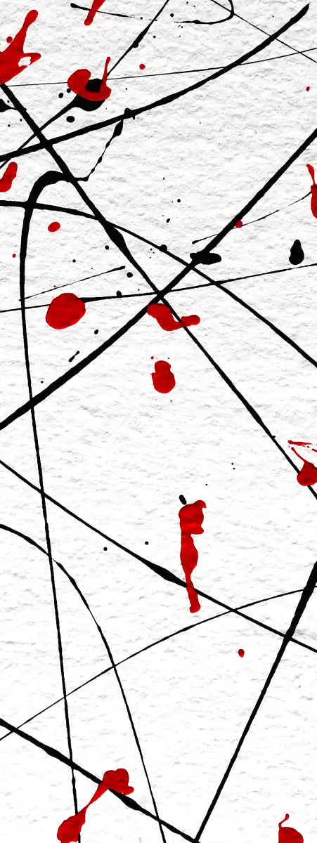 Modern Abstract Splash Wall Art