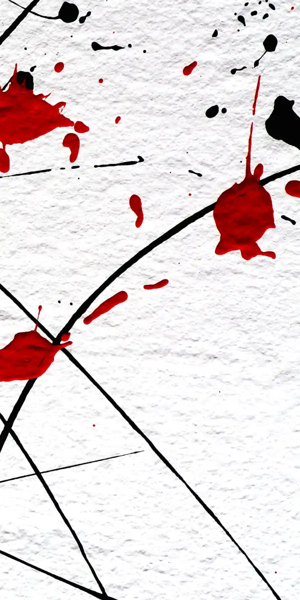 Modern Abstract Splash Wall Art