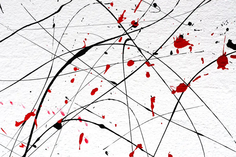 Modern Abstract Splash Wall Art